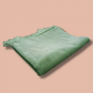 Tapis de priere velours luxe Vert pistache